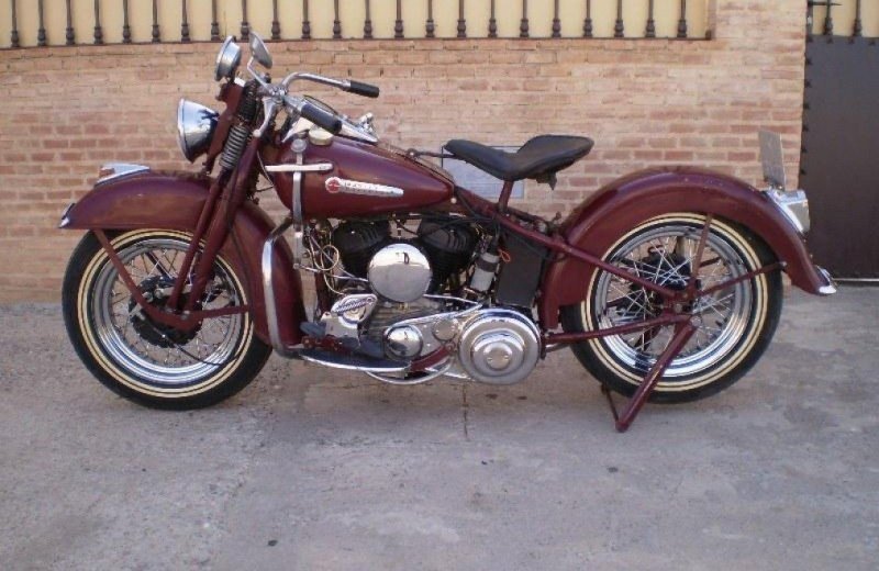 Harley davidson donkerrood 2